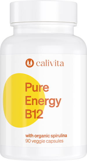 Pure Energy B12 90 kaps. 90 kapsułek roślinnych - masa netto: 41,3 g